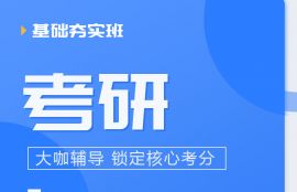 2025年考研《数学一》基础夯实班