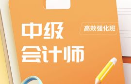 2025年中级会计师高效强化班